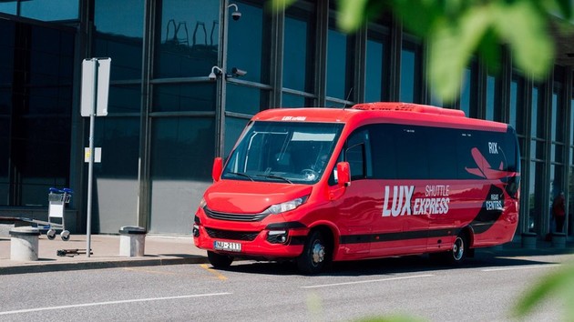 Сегодня Lux Express запускает коммерческий экспресс из центра Риги в аэропорт