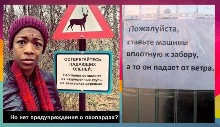 Смешные вывески и обьявления (18 фото)