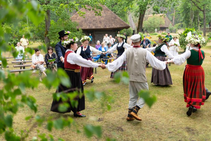 В этнографическом музее празднуют Лиго