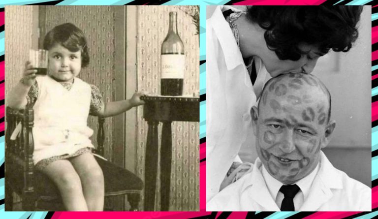 Испытания губной помады ещё 20 инетресных исторических фотографий