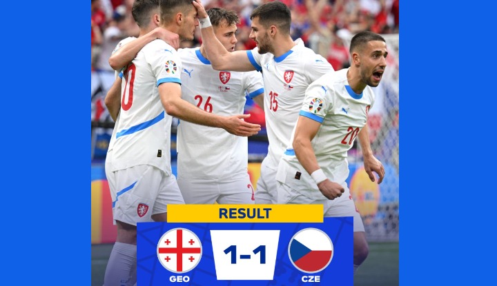 Евро-2024: Грузия — Чехия 1:1