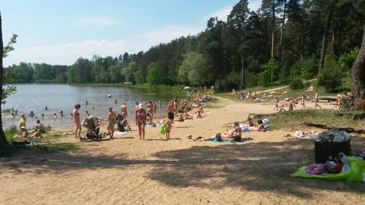 Где купаться: самая теплая вода отмечена в озере Бабелите