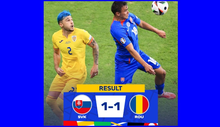 Евро 2024: Cловакия-Румыния 1:1