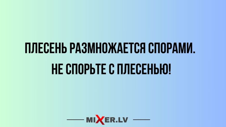 Юмор за день и плесень