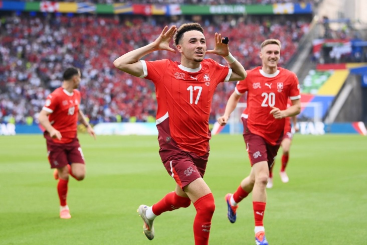 Швейцария вышла в четвертьфинал Евро-2024