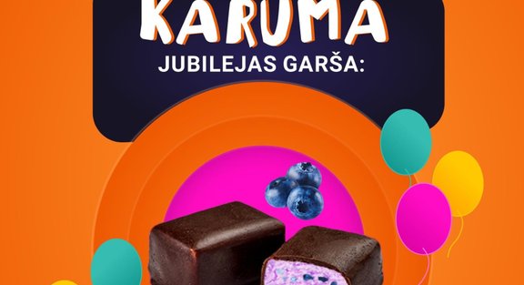Жители Латвии выбрали вкус нового юбилейного сырка Kārums