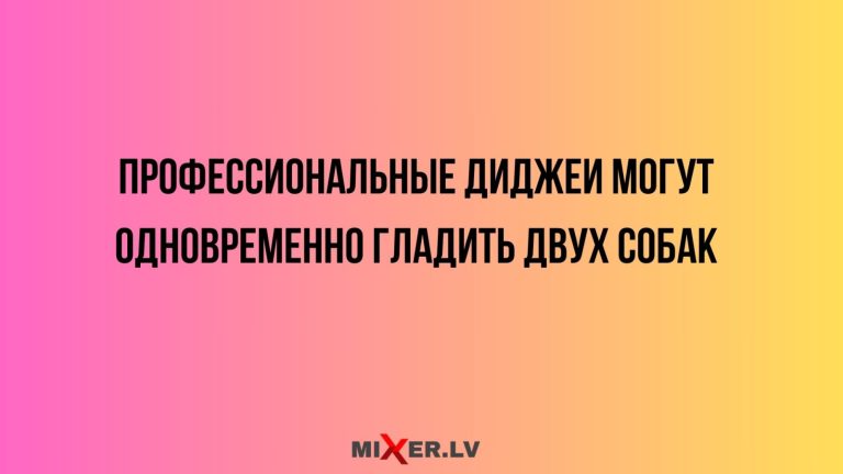 Юмор за день и профессиональные диджеи