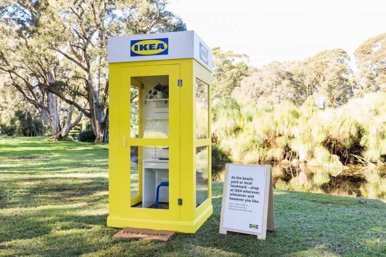 В Австралии открылся магазин IKEA в  телефонной будке