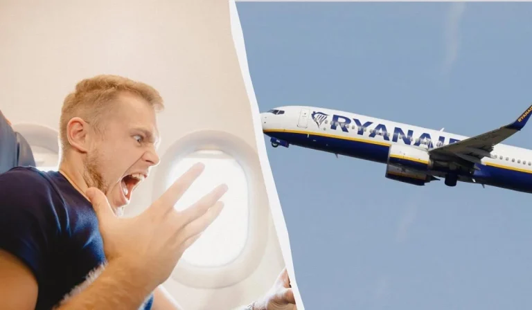 На борту самолета Ryanair произошла массовая драка