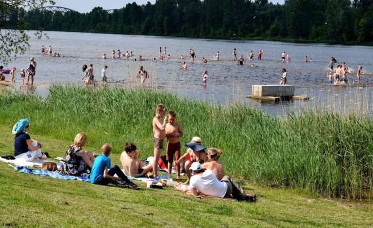 Где самая теплая вода на рижских пляжах?