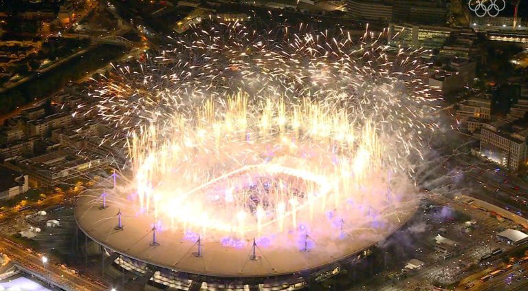 В Париже прошла церемония закрытия Олимпийских игр