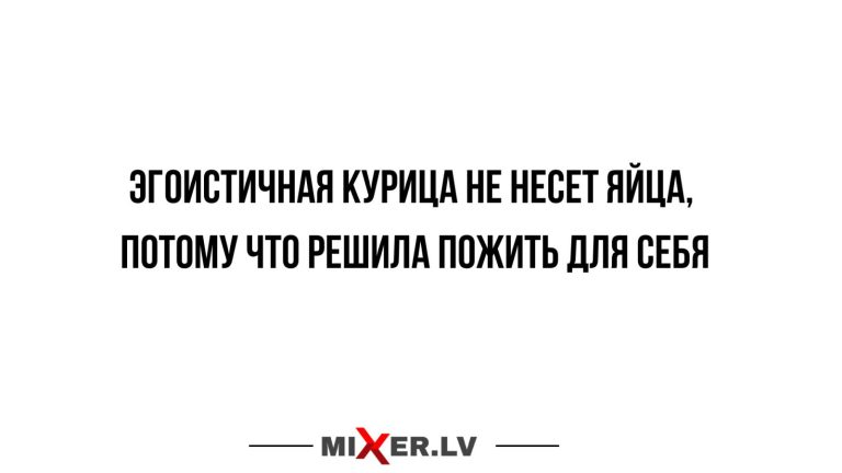 Юмор за день и эгоистичная курица