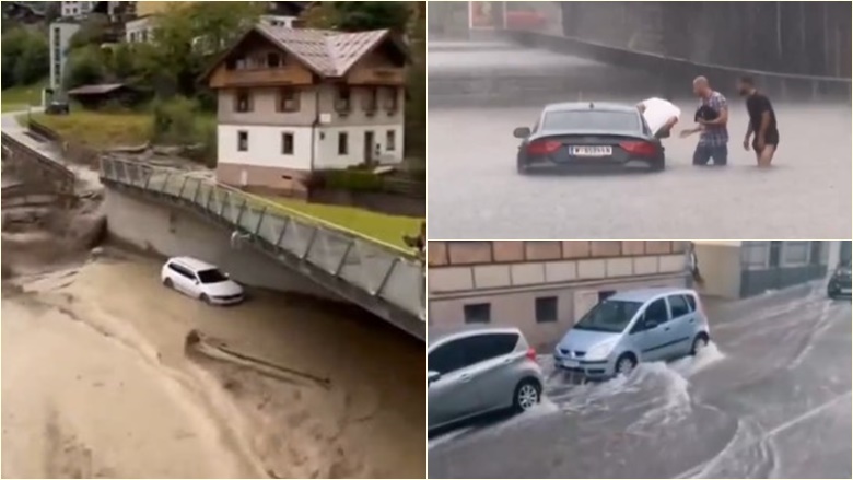 Сильный дождь в Австрии, часть Вены «под водой» – сообщения о крупных разрушениях и нарушениях работы автомобильного и железнодорожного транспорта