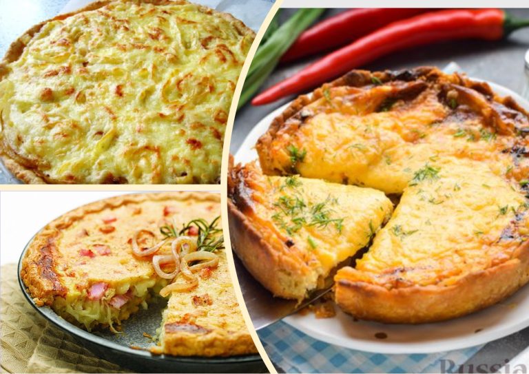 Луковый пирог по-французски: восхитительная классика