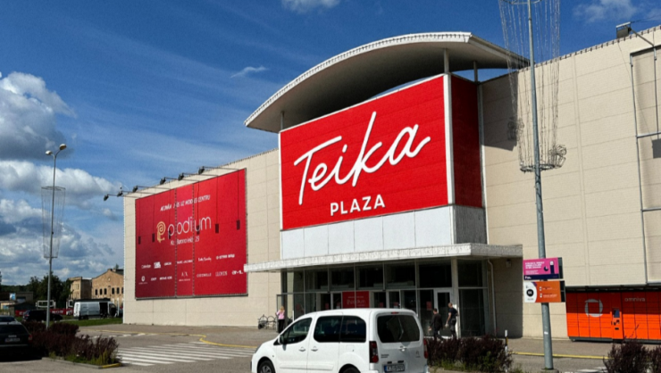 В четверг в бывшем здании Elkor Plaza откроют торговый центр Teika Plaza