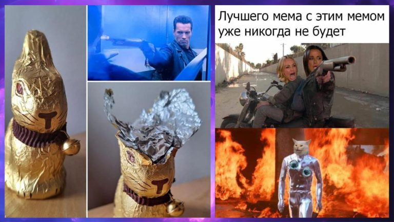 Мне нужна твоя одежда, обувь и смех: мемы для любителей фильма Терминатор
