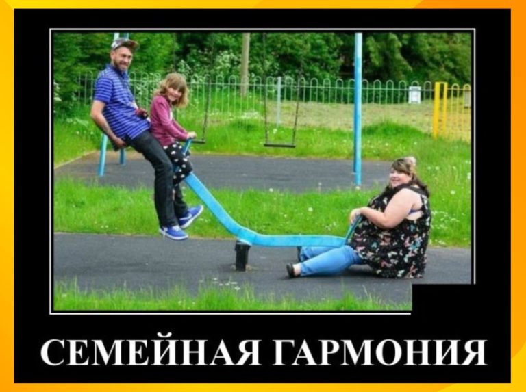 Новые демотиваторы и гармония в семье
