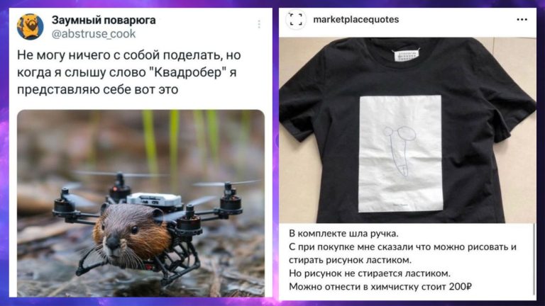 Забавные комментарии из сети и квадробобер