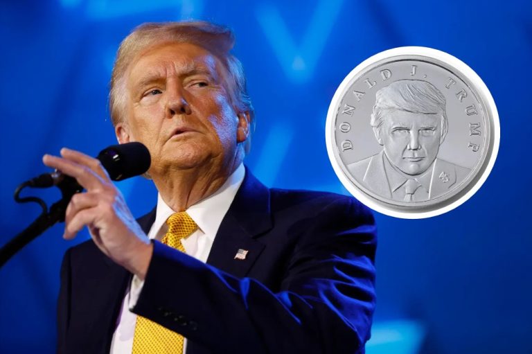Трамп продает памятные монеты за $100 в новом сборе средств