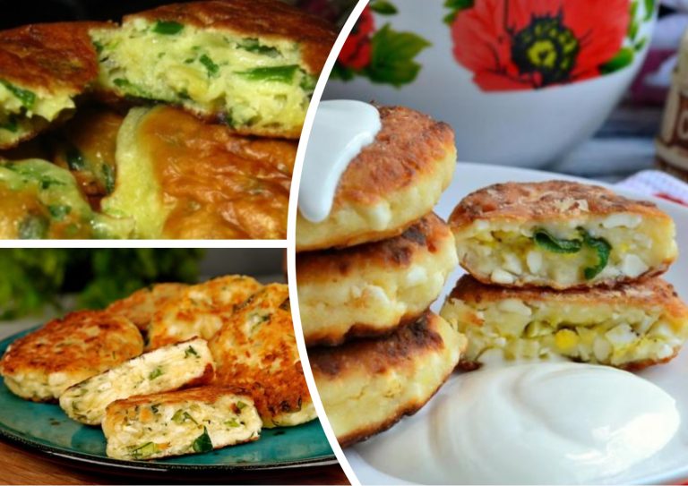 Ленивые экспресс-пирожки с яйцом и луком без теста