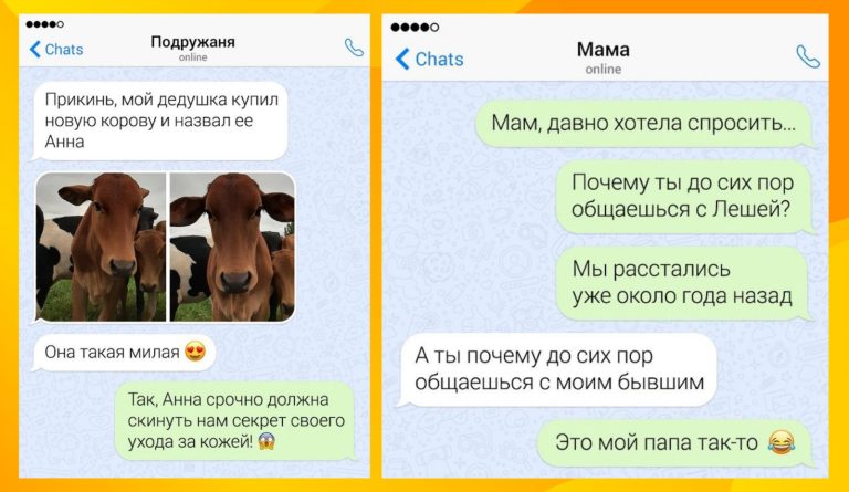 19 забавных  смс-переписок с непредсказуемым финалом