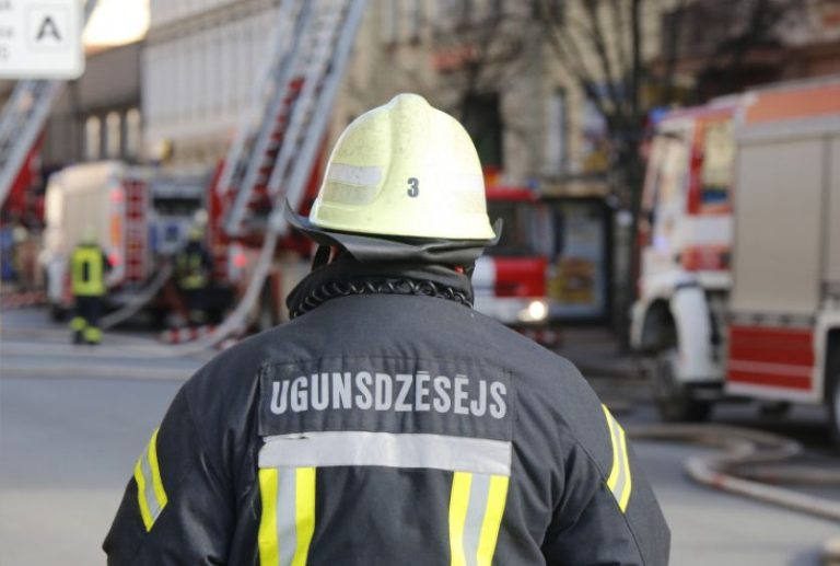 В Юрмале ликвидирован пожар повышенной опасности