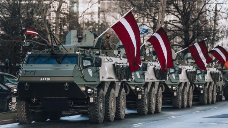 На набережной в Риге пройдет военный парад