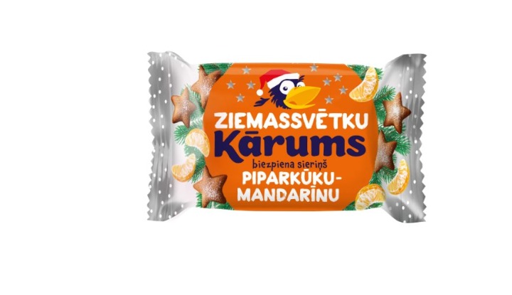Разработка сырочка Kārums со вкусом пипаркукас обошлась в 25 000 евро