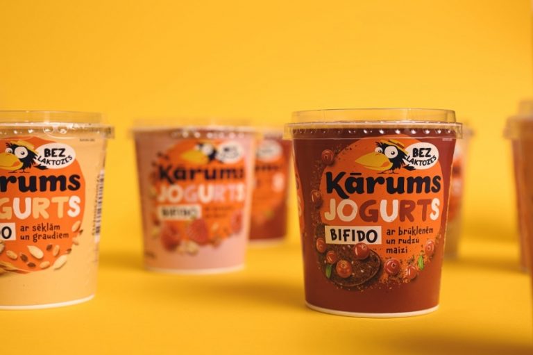 В ассортименте “Kārums” появились три новых безлактозных бифидойогурта