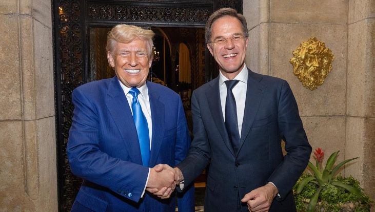Генсек НАТО Марк Рютте встретился в США с Дональдом Трампом