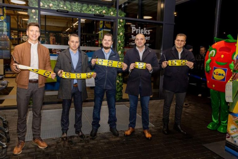 В Даугавпилсе открылся второй магазин «Lidl»