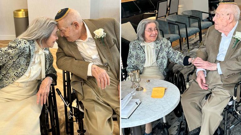 В Филадельфии вступили в брак 100-летний мужчина и 102-летняя женщина