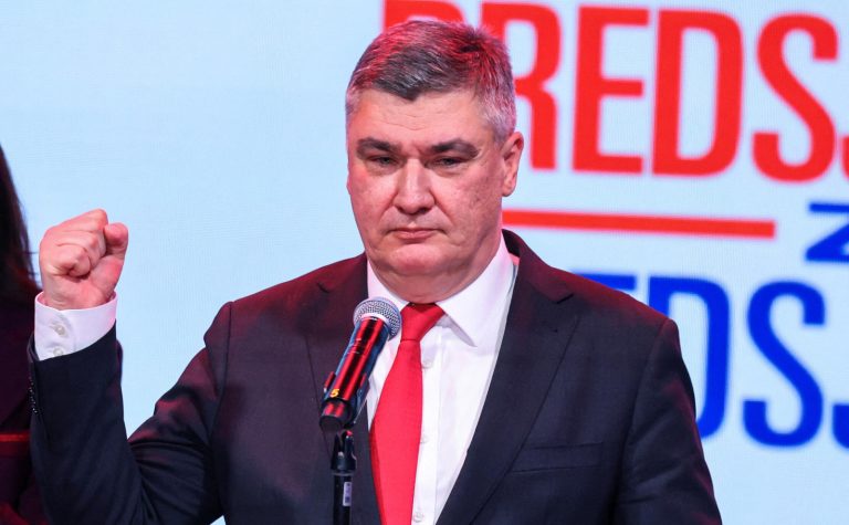 На выборах в Хорватии победил действующий президент