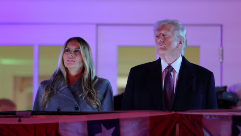 Готов ко второму сроку: Трамп прибывает в Вашингтон, когда начинаются празднования инаугурации
