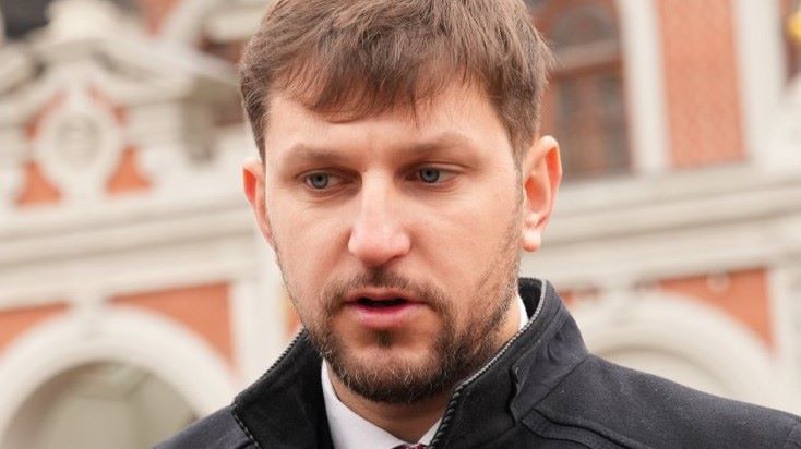 Рижская дума отправила Вайводса, обвиняемого в подкупе, в неоплачиваемый простой