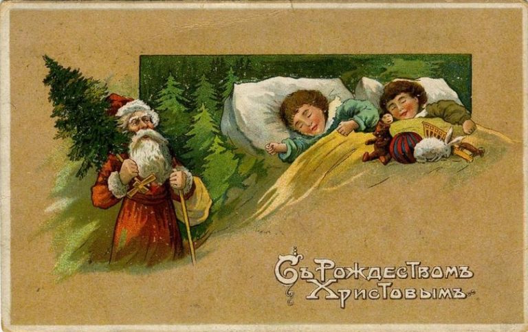 Как появилась мода на рождественские открытки