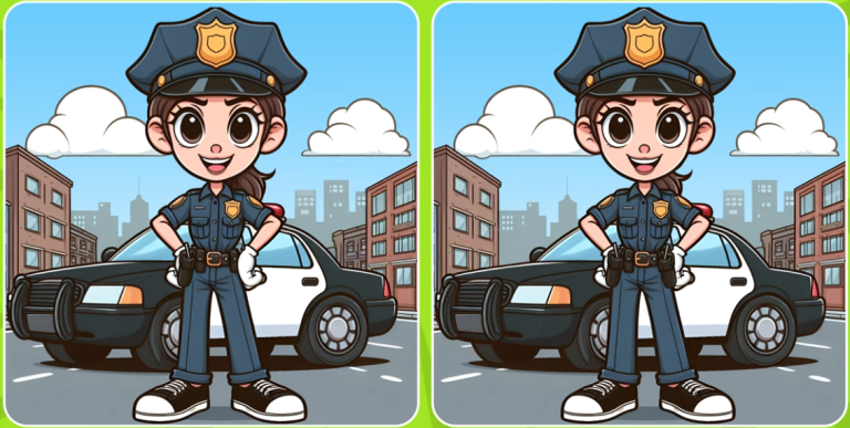 Детективный вызов: срочно найди три отличия! 🚔
