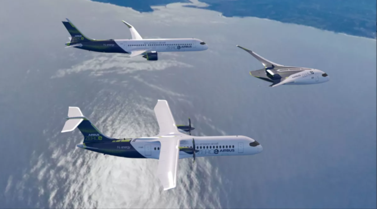 Назван срок запуска первого самолёта Airbus на водородном топливе