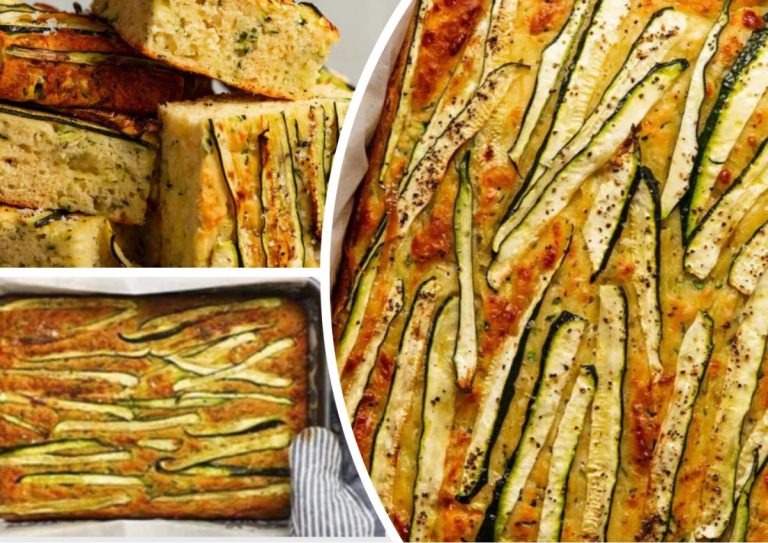 Слоистый кекс с сыром и цукини: универсальный пирог-запеканка