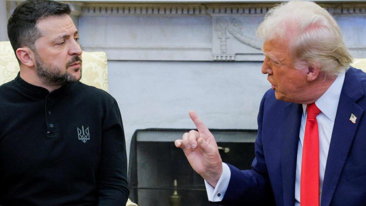 Трамп и Зеленский не нашли взаимопонимания во время встречи в Белом доме