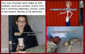 Интернет мемы, юморок на утро и в чем польза кота
