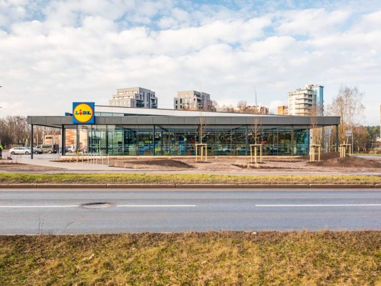 В Межапарке открывается новый магазин «Lidl»
