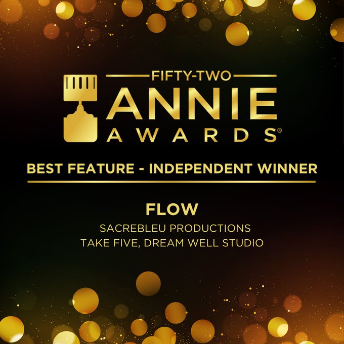 Анимационный фильм «Поток» получил две премии Annie Awards