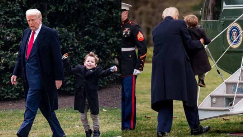 Видео, на котором Трамп проявляет заботу о сыне Маска, стало вирусным