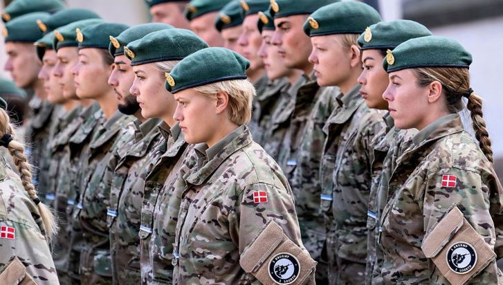 Дания вводит военную службу для женщин с 2026 года