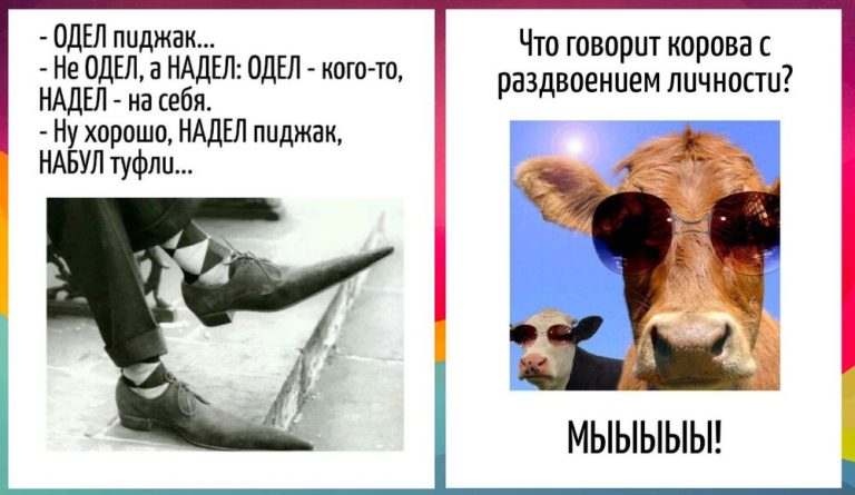 Игра слов — юморок спрятанный в языке и каламбурах