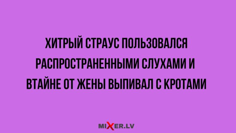 Юмор за день и хитрый страус
