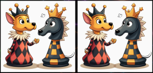 ♟️ Шах и гав! Кто правит этой королевской доской? 🐾👑