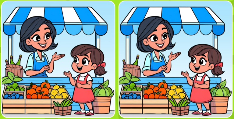 🛍️ Фруктовый рынок и тайна исчезающей морковки 🍊🔍