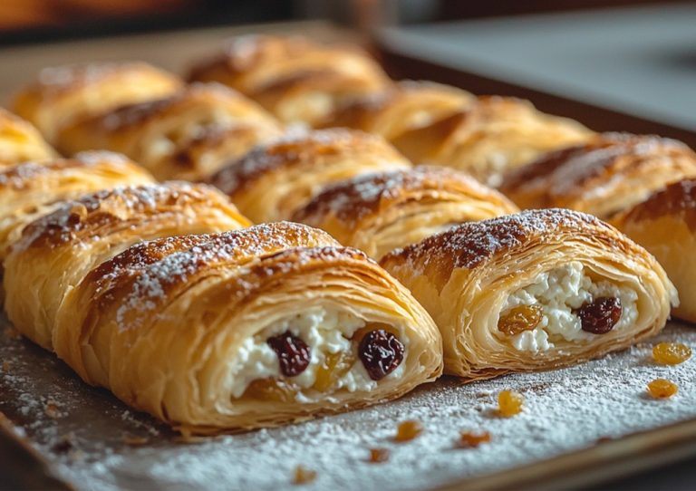🥐 Рулетики с творогом и изюмом: простой и вкусный рецепт на каждый день